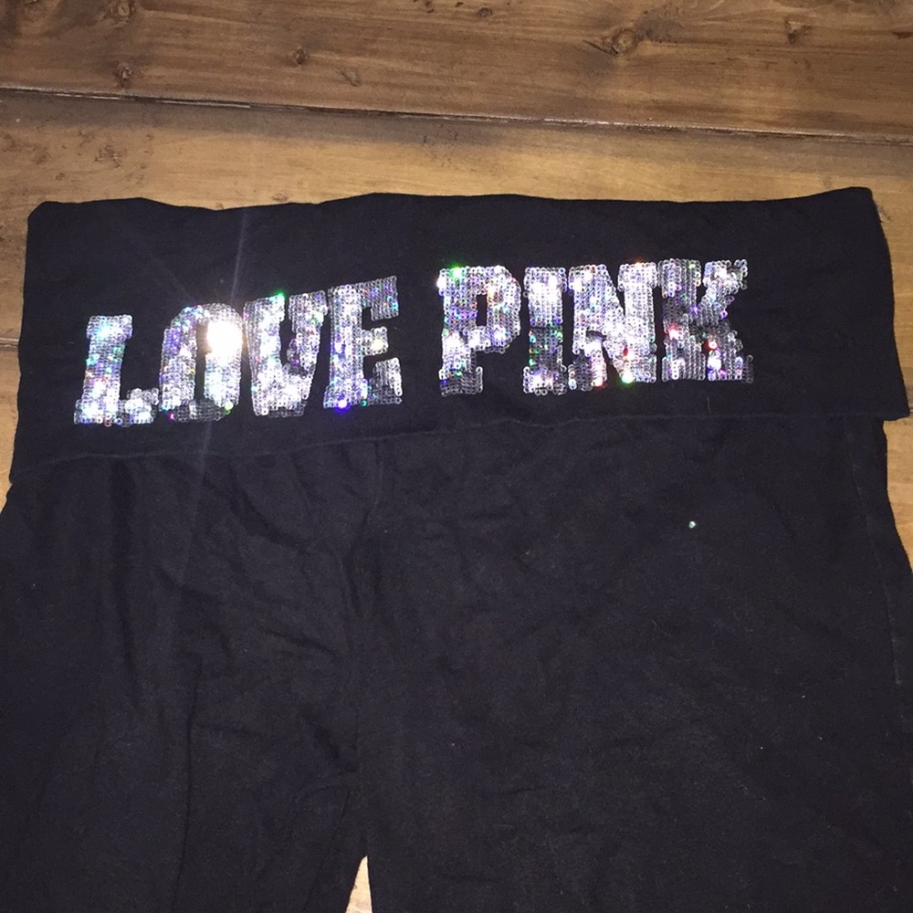 Victoria Secret Pink bling yoga pant